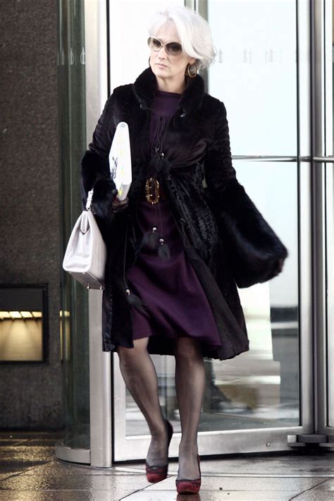 devil wears prada cast miranda priestly|miranda priestly full body pic.